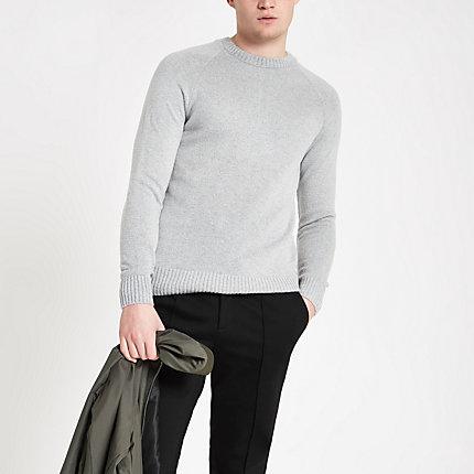 River Island Mens Slim Fit Soft Touch Sweater