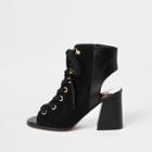 River Island Womens Lace-up Shoe Boots