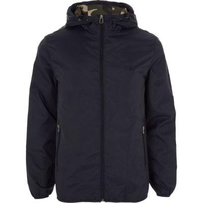 River Island Mens Jack And Jones Lightweight Hooded Jacket