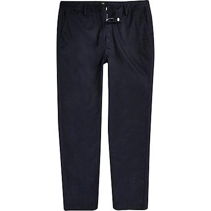 River Island Mens Taped Side Skinny Fit Trousers