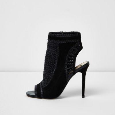 River Island Womens Woven Shoe Boots