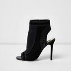 River Island Womens Woven Shoe Boots