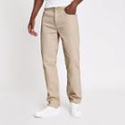 River Island Mens Standard Raw Hem Jeans