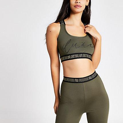 River Island Womens 'luxe' Print Crop Top