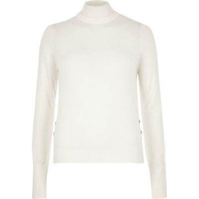 River Island Womens Knit Turtleneck Sweater