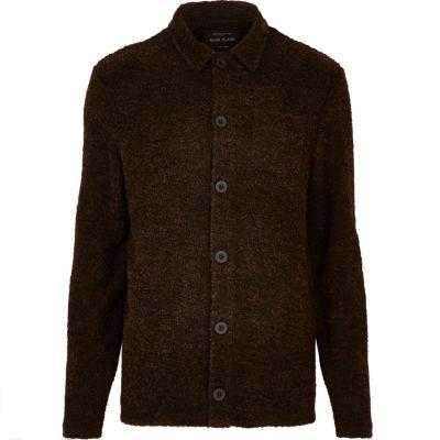 River Island Mens Boucl Worker Jacket