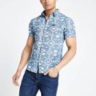 River Island Mens Superdry Printed Shirt