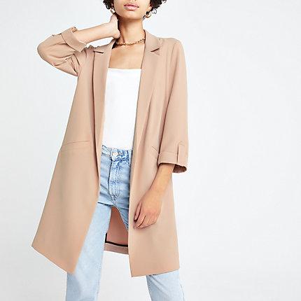 River Island Womens Longline Blazer Jacket