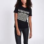 River Island Womens 'al Mio Amore' Print T-shirt