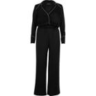 River Island Womens Satin Relaxed Jumpsuit