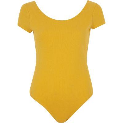 River Island Womens Scoop Neck Bodysuit