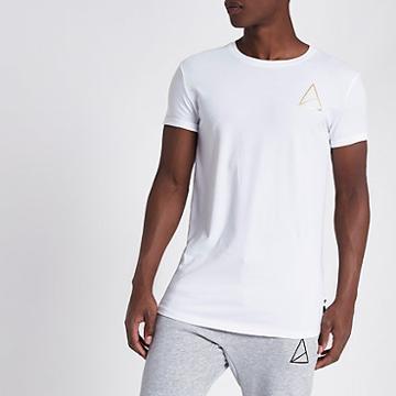 Mens Golden Equation White Short Sleeve T-shirt