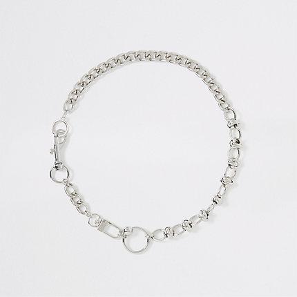 River Island Womens Silver Colour Chain Necklace