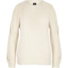 River Island Womens Design Forum Cold Shoulder Sweater