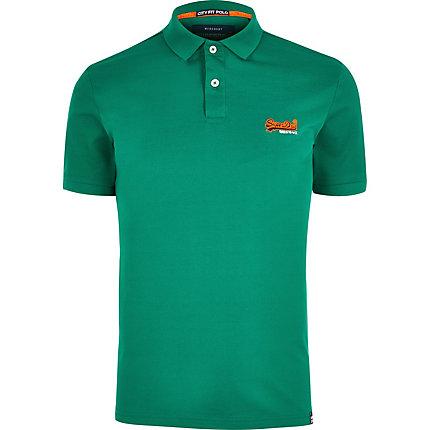 River Island Mens Superdry Polo Shirt