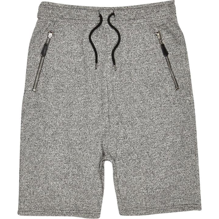 River Island Mensgrey Dropped Crotch Shorts