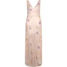 River Island Womens Sheer Embroidered Maxi Beach Dress