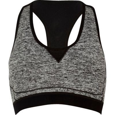 River Island Womens Ri Active Marl Sports Bra