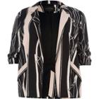 River Island Womens Plus Scarf Print Blazer