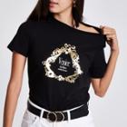 River Island Womens 'venice' Print Fitted T-shirt