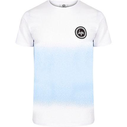 Mens Hype Speckle Fade Block T-shirt