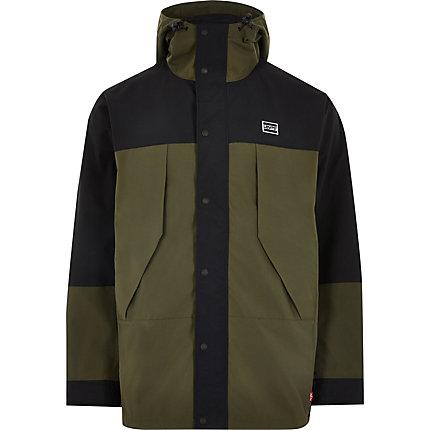 Mens Levi's Lightweight Blocked Parka Jacket