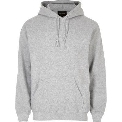 River Island Mens Marl Casual Hoodie