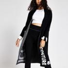 River Island Womens 'iconic' Longline Knitted Duster Jacket