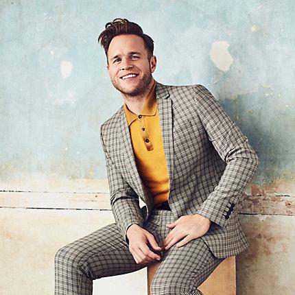 River Island Mens Olly Murs Check Skinny Fit Suit Jacket