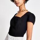 River Island Womens Square Neck Crop Top