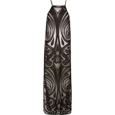 River Island Womens Lace Cover-up Maxi Dress