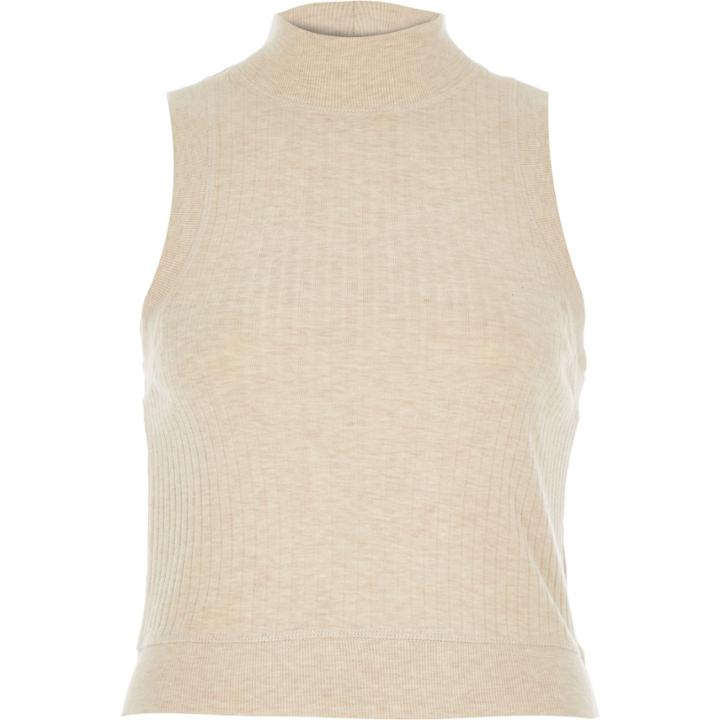 River Island Womens Turtle Neck Crop Top