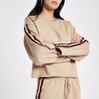River Island Womens Tape Popper Side Sweatshirt