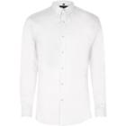 River Island Mens White Smart Muscle Fit Shirt