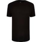 River Island Mens Ribbed Curve Hem Muscle Fit T-shirt