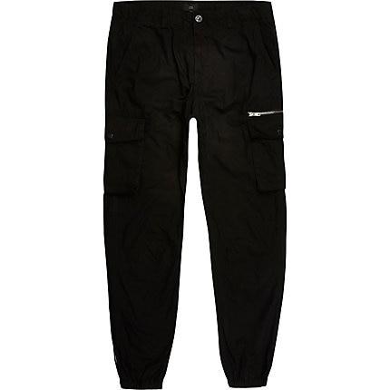 River Island Mens Big And Tall Slim Fit Cargo Pants