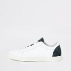 River Island Mens Selected Homme White Contrast Trainers