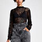River Island Womens Knitted Long Sleeve Top