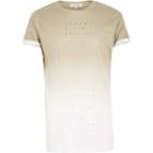 River Island Menslight Fade Print T-shirt
