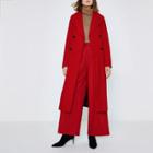 River Island Womens Long Double Breasted Coat