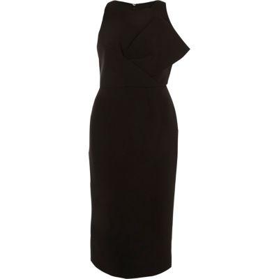 River Island Womens Bow Front Sleeveless Bodycon Dress