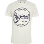 River Island Mens White Jack And Jones 'originals' Print T-shirt