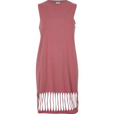 River Island Womens Slash Hem Longline Tank Top