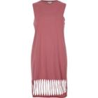 River Island Womens Slash Hem Longline Tank Top