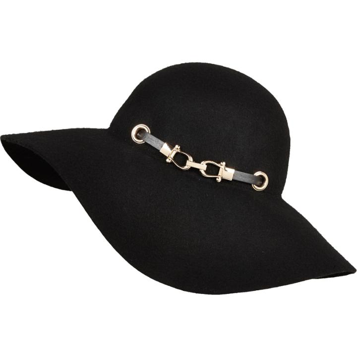 River Island Womens Eyelet Trim Floppy Hat