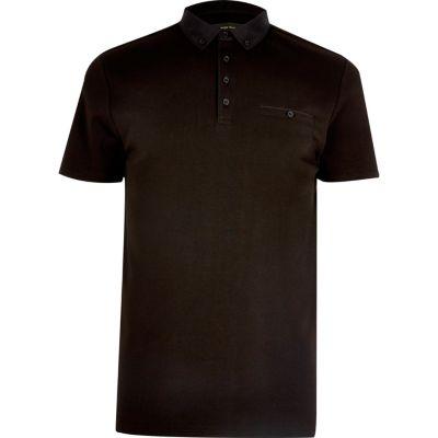 River Island Mens Chest Pocket Polo Shirt
