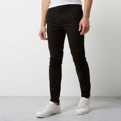 River Island Mens Super Skinny Casual Chino Pants