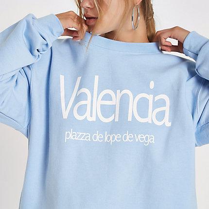 River Island Womens 'valencia' Raw Hem Sweatshirt