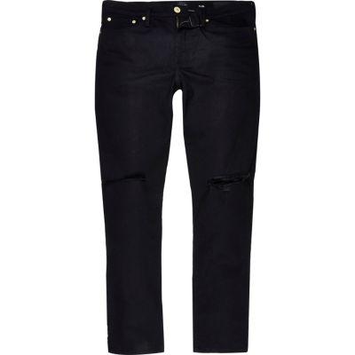 River Island Mens Ripped Dylan Slim Jeans