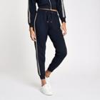 River Island Womens Gold Tape Side Joggers